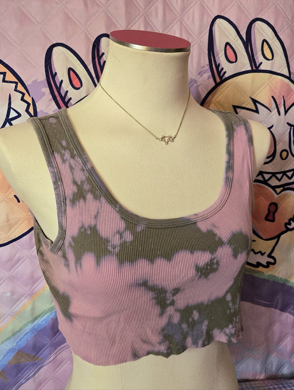 Custom Tie Dye Crop Tank